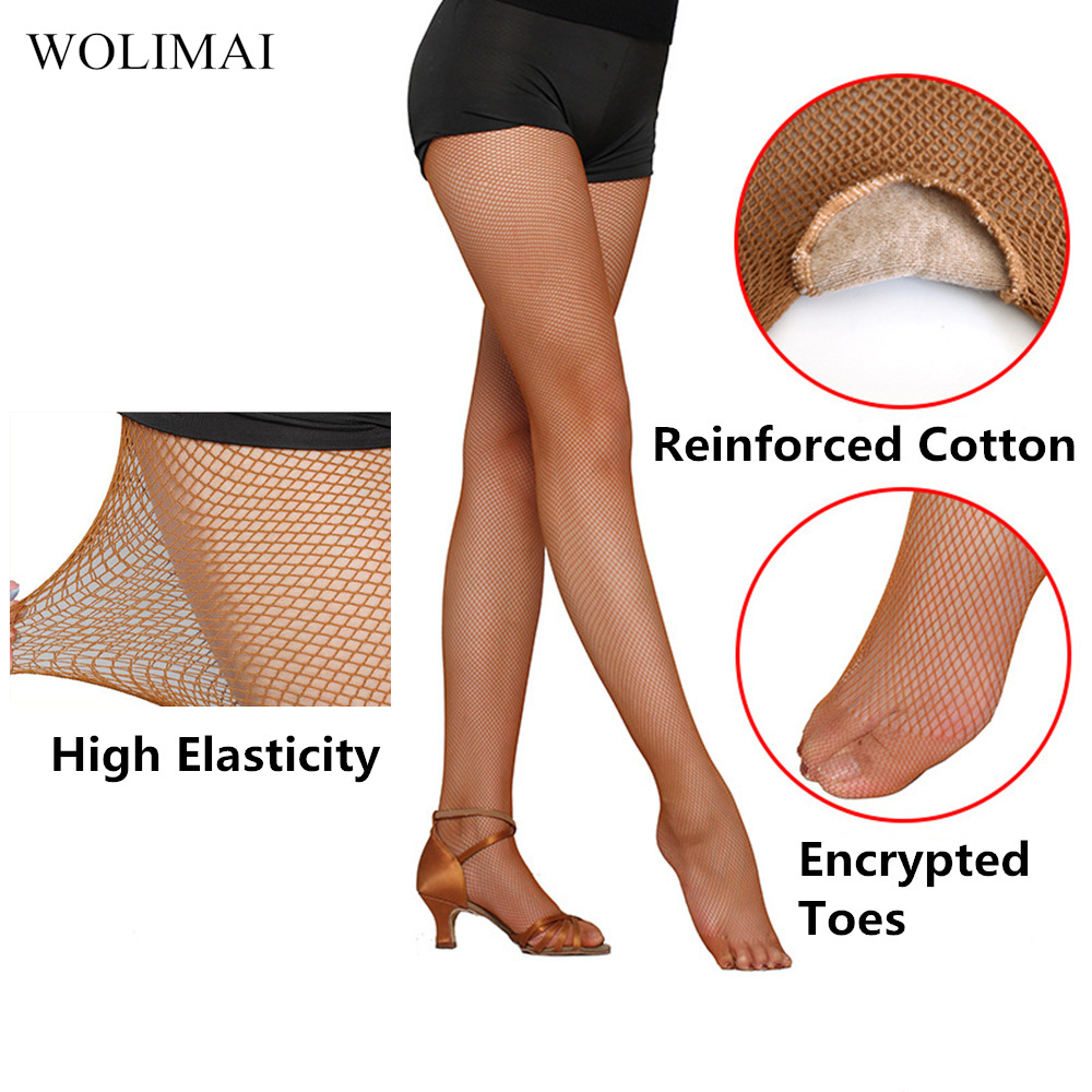 Professional Latin Dance Fishn - Fishnet Stocking Women ulasan dan harga