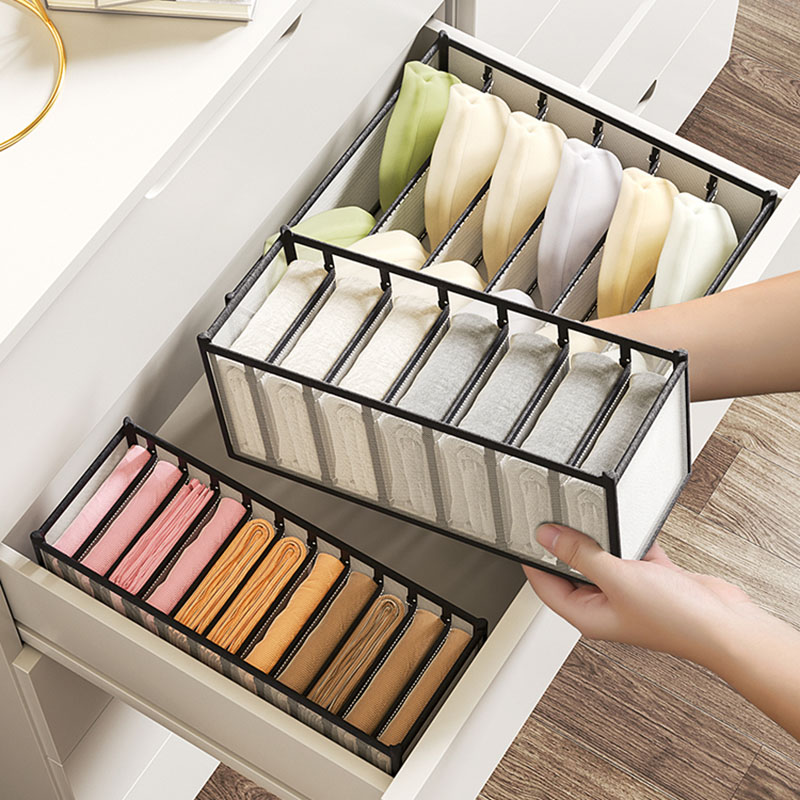 Underwear Storage Box Home War - Sock Organizer Tray ulasan dan harga