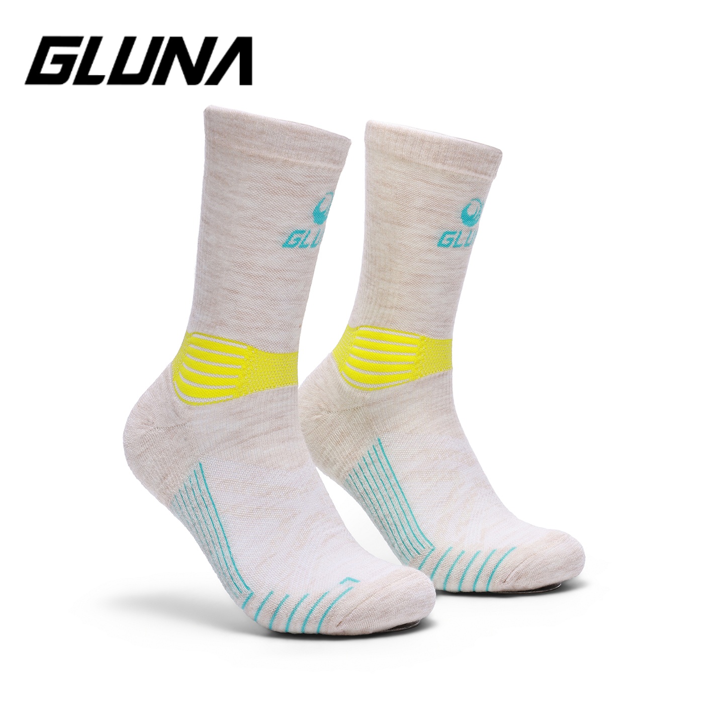 GLUNA Sports Socks for Hiking  - Wool Hiking Sock ulasan dan harga