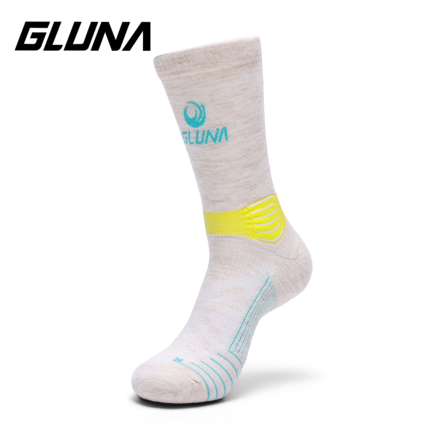 GLUNA Sports Socks for Hiking  - Wool Hiking Sock ulasan dan harga